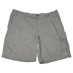 Columbia Mens Shorts 42W Gray Cargo Utility Hiking Camping Scouts Summer Outdoor